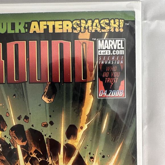 World War Hulk: Aftersmash Warbound #4 (of 5) Marvel Comics 2008 - Picture 2 of 6